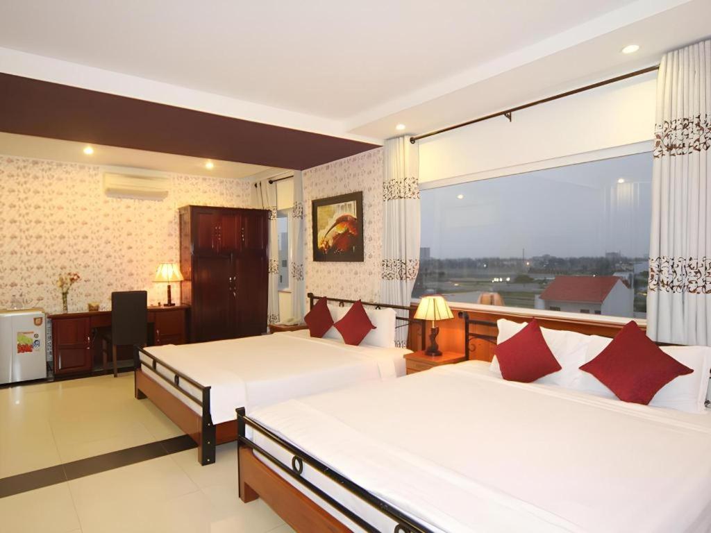 Omega Da Nang Beach Hotel Exterior foto